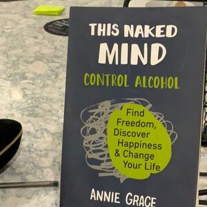 'This Naked Mind' Book - Blue and Green